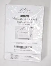 Bliss Collections Mad Libs Advice & Wishes Cards Bride/Groom 50 Pack 4" x 6"