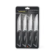 Scanpan Spectrum 4pc Jumbo Steak Knife Set Black