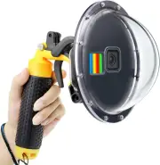 Dome Port for Gopro Hero 9 10 11 12 13 Black, Underwater Waterproof Dome Port Ho
