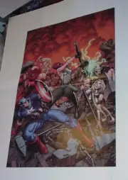 Avengers Poster #163 vs Sin Juggernaut and Crossbones Hulk Arthur Adams