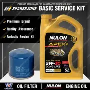 Wesfil Oil Filter + 5L APX5W30D1 Engine Oil for Subaru Liberty BP BL GT GEN5 (for: Subaru)