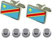 [Select Gifts] Shirt Dress Studs Zaïre Flag Cufflinks