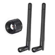 2-Pack WiFi 2.4GHz 5GHz 3dBi RP-SMA Antenna for TP-LINK ASUS Netgear Router AP