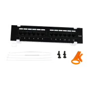 Cat6 12 Port Patch Panel RJ45 110 Mini Surface Wall Mount