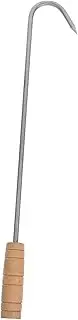 Stainless Steel Meat Hook with Handle Versatile Tool for Outdoor Grilling Camping Picnics for Meat Vegetables Seafood Cooking
