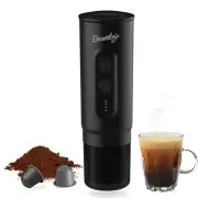 Portable Coffee Maker, Mini Espresso Machine for Travel, Electric 20 Bar Coff...
