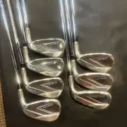 (New) Taylormade Stealth Irons 5-PW,AW KBS Max 85 Steel Regular RH