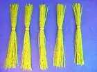 5 silicone Skirt Chart with Black Flake #5-44 Lure Spinnerbait jig Bass Tackle