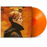 在飛比找Yahoo!奇摩拍賣優惠-David Bowie Low 大衛鮑伊 45周年橙膠LP黑