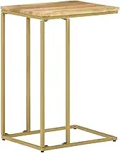 Side Table 35x45x65 cm Solid Mango Wood Home Accent