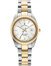 [Jacques Du Manoir] Swiss Inspiration Allure Stainless Strap Watch 32mm in Two Tone