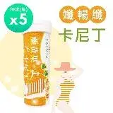 在飛比找遠傳friDay購物優惠-【佳醫】Salvia孅暢纖機能發泡錠10錠/瓶*5入卡尼丁 