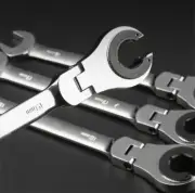 RatchetFix Tubing Wrench Ratcheting Flex Head 72-Tooth Spanner Repair Hand Tools
