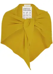 Extreme Cashmere N°150 Witch Cashmere-blend Scarf - Yellow One Size