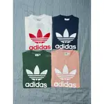 《TEN》ADIDAS ORIGINALS 三葉草 短袖T恤 基本款 女 白粉 深藍 綠 粉 DV2587 DV2597