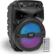 Portable Bluetooth Outdoor PA Speaker System - 240W Rechargeable, MP3, USB, MIC