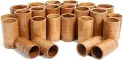 24 Cups Bamboo Cupping Set Fire Cupping Jars Cupping Therapy Sets Chinese Cupping Therapy Set Body Dehumidify Cupping Set