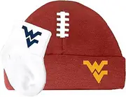 Future Tailgater West Virginia Mountaineers Football Cap and Socks Baby Set