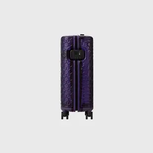 【ITO】CASMOSAIC 馬賽克系列/ 半透明 20寸登機托運貼紙行李箱/ 水晶紫 (附5種彩色貼紙)