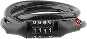Cycling Combination Lock | 4 Digit Security Lock | Portable Heavy Duty Lock, Anti-Theft Protection for Outdoor Equipment, Scooter