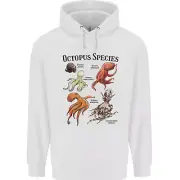 Octopus Species Sealife Scuba Diving Childrens Kids Hoodie