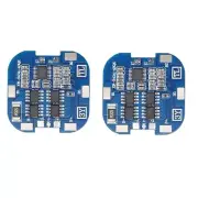 2Pcs 4S BMS 10A 14.8V 18650 Lithium Battery Board Y9O8 Y9O8