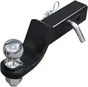 Compatible With Trailer Arm Trailer Ball Set With Tow Ball And Hitch Receiver Pin RV Truck(Set With 50mm Ball)