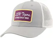 ZHATS Standard NCAA Officially Licensed Snapback Hat Big Rig Patch Gray Brick
