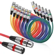 Audio Cable Set Microphone Cords for Microphones Cables Speakers