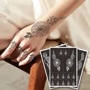 Sticker Template Henna Stencil Hollow Drawing Template Temporary Tattoo Stencil