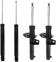 4Pcs Automotive Parts Car Shock Absorbers With Ride Control Compatible for TT 8J0413029M 8J0413029E 8J0413029A 8J0513025B
