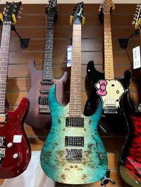 在飛比找Yahoo!奇摩拍賣優惠-[魔立樂器] IBANEZ RG421PB 樹瘤木面板 電吉