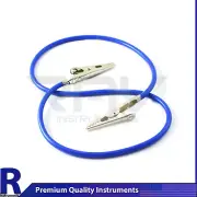 Dental Napkin Holder Flexible Plastic Blue Bib Clip Tattoo Silicone Cord Metal