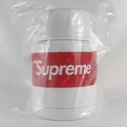 Supreme Thermos Stainless King Food Jar and Spoon White FW18 Box Logo Steel NEW