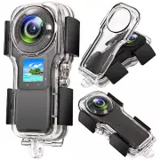 40M Waterproof Underwater Diving Housing Case Shell for Insta360° ONE RS 1-Inch