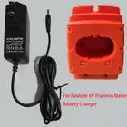 Battery Charger for Paslode 6V Framing Nailer gun 902200 900420 902000 900200 US