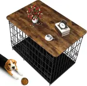 Dog Crate Topper Wood 42 Inch Dog Crate Topper Crate Table Topper Collapsible...