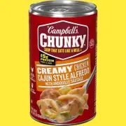Campbell's Chunky Creamy Chicken Cajun Style Alfredo with Andouille Sausage Soup