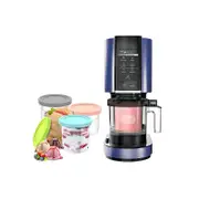 4Pcs Cream Pints Cup Storage Jars For Ninja C300s Series With Lids Ice Cream Containers