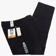 Mens Dockers Classic Fit Workday Khaki Pants 36X34 Smart 360 Flex Black