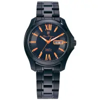 在飛比找Yahoo奇摩購物中心優惠-Olym Pianus 奧柏 瑰麗雅緻機械錶-橘/40mm