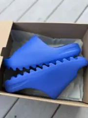 Size 7 - Adidas Yeezy Slide Azure Brand New With Box And Tags ID4133