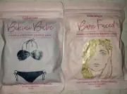 2 Kolua Wax Hard Wax Beads- Bikini & Face Smooth Hair Removal Both New