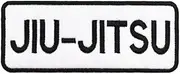 [Pinstant] Brazilian Jiu-Jitsu Martial Art Self Defence Grappling Sport Fight 4.1" Embroidered Iron On Patch for Clothing