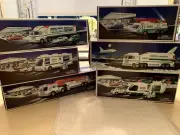 6 Vintage Unopened Hess Truck Lot (1996-2001)