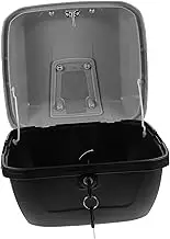 JUMPLAWN Heavy Duty Universal Scooter Trunk Box for Motorbike Storage Organizer Lid