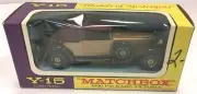 MATCHBOX LESNEY Y-15 MODELS OF YESTERYEAR 1930 PACKARD MAROON TOP NEW IN BOX