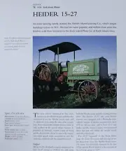 Heider Tractor Picture Article Sheet Out of Print Farm Wall Art Decor Display