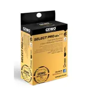 GEWO Select Pro 40 Plus ABS Table Tennis Ball - 6 Pack