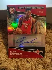 2017-18 Totally Certified Autographs #22 Clint Cappella /75